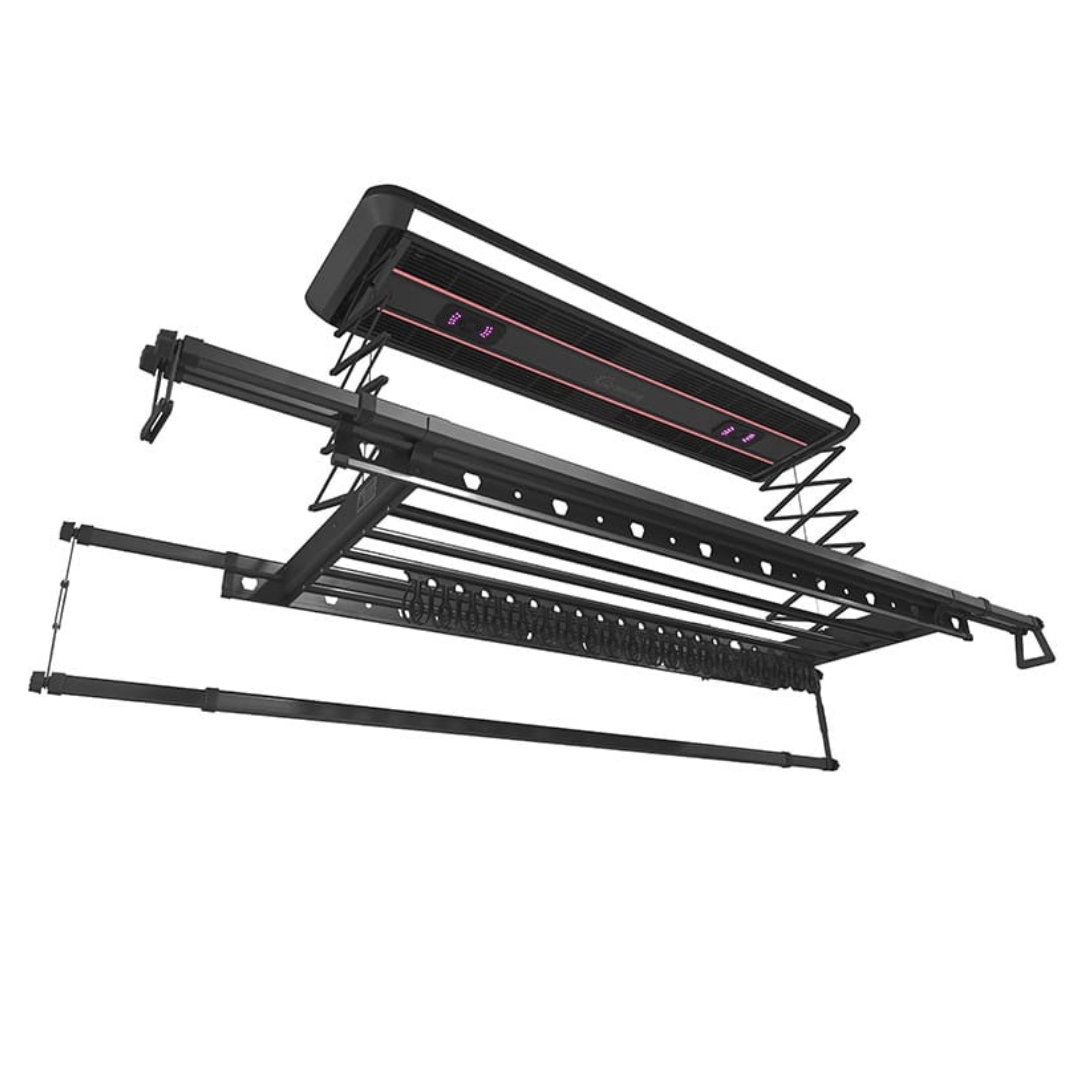 AH120B - Balck - Best Auto Laundry Drying Rack Singapore | Jiahua ...